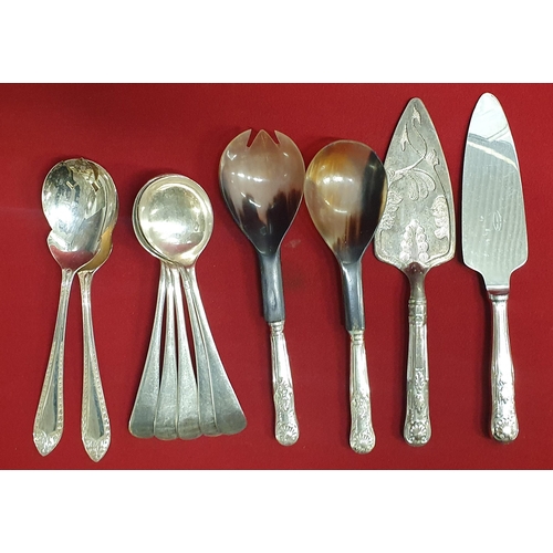 330A - A large quantity of  Silver Plate Cutlery (over 100 pieces) predominately  Newbridge silverware, to ... 