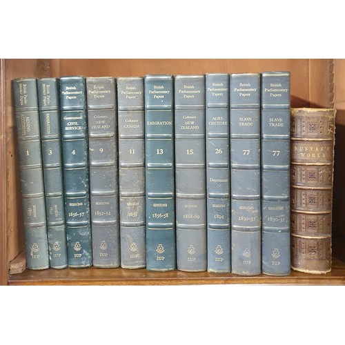 337 - A  good quantity of Encyclopaedia Britannica fillers for a bookcase along with a quantity of The Bri... 