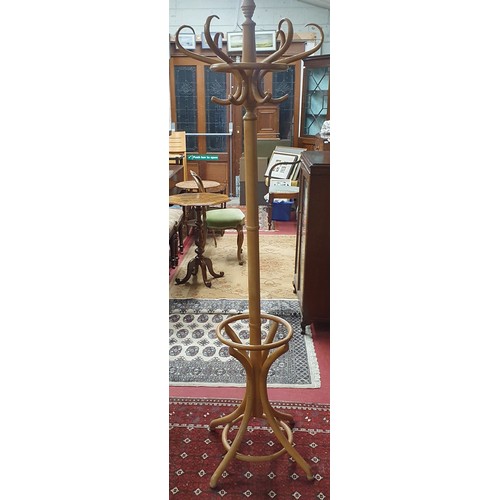 457 - A Bentwood Coat Stand.