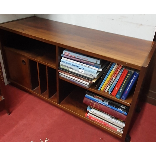 517 - Danish Modern Design - A mid 20th century Danish Modern Design teak wood sideboard record cabinet. T... 