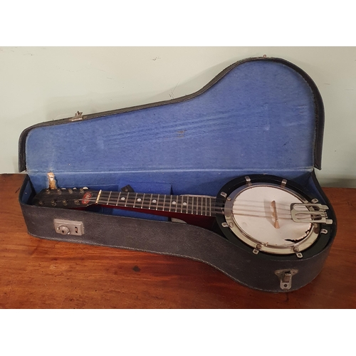 221 - A Reliance eight string Banjo/Mandolin.