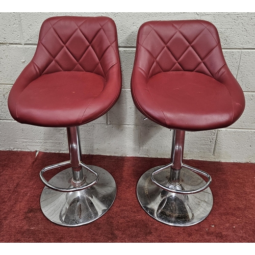 1397B - Two rise and fall Stools.