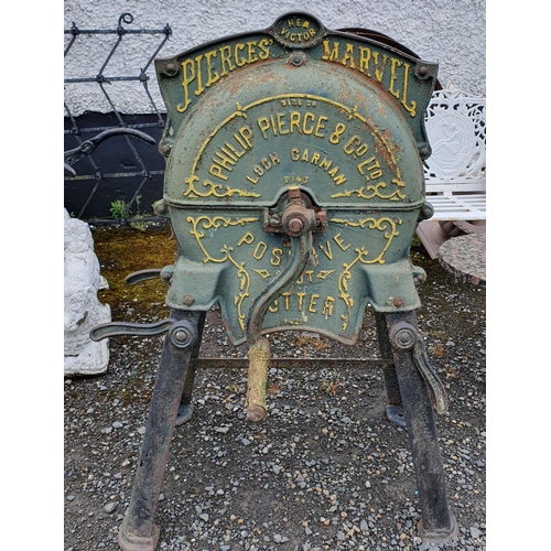 1425 - A Phillip Pearce & Co of Wexford Victor Pulper/ positive root Cutter. 
H 120 x W 83 x D 78 cm approx... 