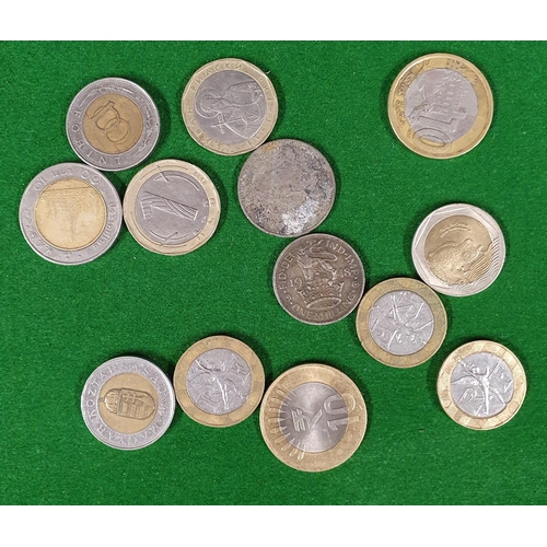 1456 - A quantity of Irish and other coins.