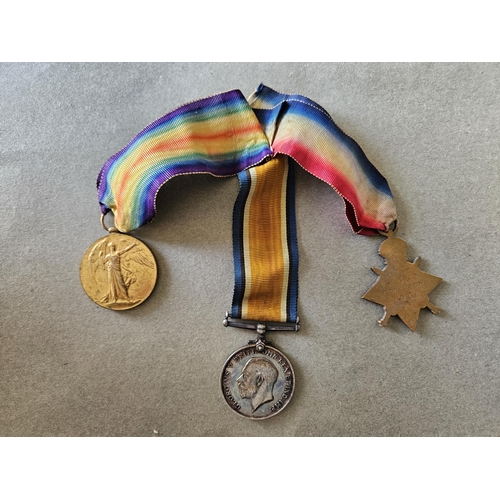 A set of three Gallipoli Medals for Private M Fitzgibbon, 3rd Battalion Commonwealth Military Forces 2nd Military District with a huge quantity of Literature letters from personal Letters to his parents and a Letter from the Red Cross to say he was missing in action, a death Scroll, Two original 'The Age' newspapers with the names of the dead, An extract from Baptismal Register of the parish of the R C Parish of Drumcliffe, Military Records branch Letters, Letters from the Base Records Office, Pension Letters, Pay office letters,  Department of Treasury, Aberdeen and Commonwealth Line Cabin Ticket for The Hobson's Way Steamer along with an Urgent Telegram from Colonel Hawker stating Private Fitzgibbon was missing. This is a huge portfolio of items.