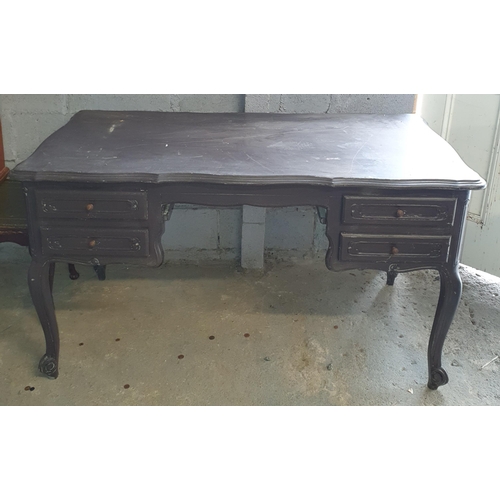 1472 - An early 20th Century Continental Writing Desk.
H 79 x L 138 x D 68 cm approx.