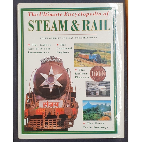 1548 - A quantity of coffee table Books on Trains and Steam.