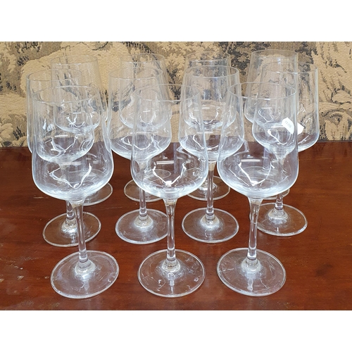 32 - An extremely large quantity of Glassware to include red and white wine glasses.