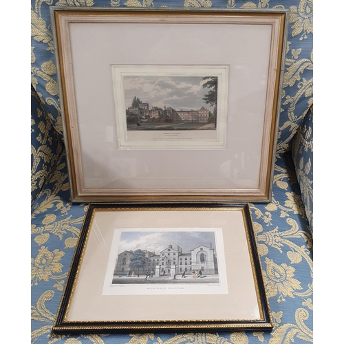 380 - A good quantity of Engravings of various Irish scenes. 32 x 35 cm approx.