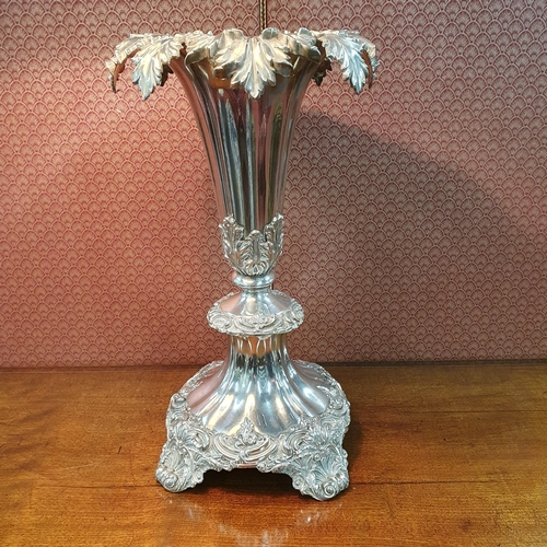 566 - Of Superb quality. An early 19th Century Silver Plated table Centrepiece by T & J Creswick, Sheffiel... 