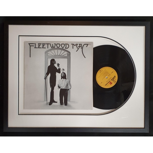 577 - A Framed 1975 Fleetwood Mac self titled LP. H 50 x W 65 cm approx.