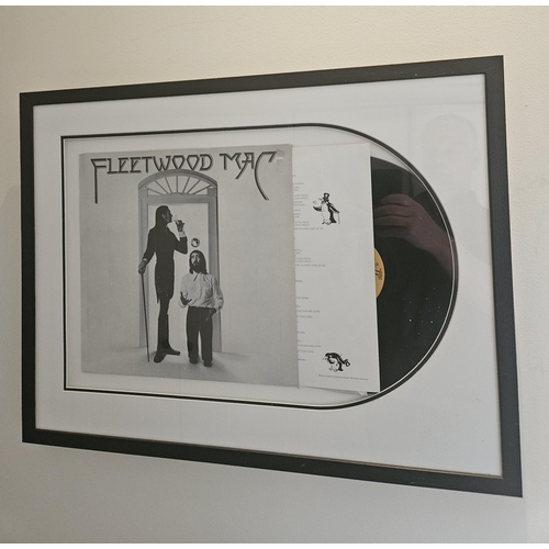 577 - A Framed 1975 Fleetwood Mac self titled LP. H 50 x W 65 cm approx.