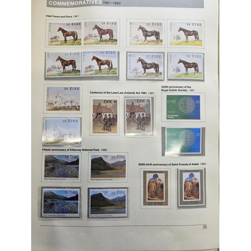 465 - A folio of Irish commemorative Stamps.