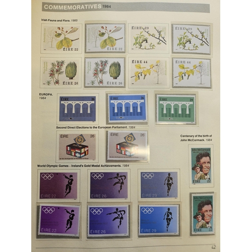 465 - A folio of Irish commemorative Stamps.