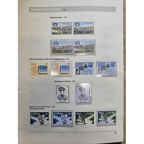 465 - A folio of Irish commemorative Stamps.