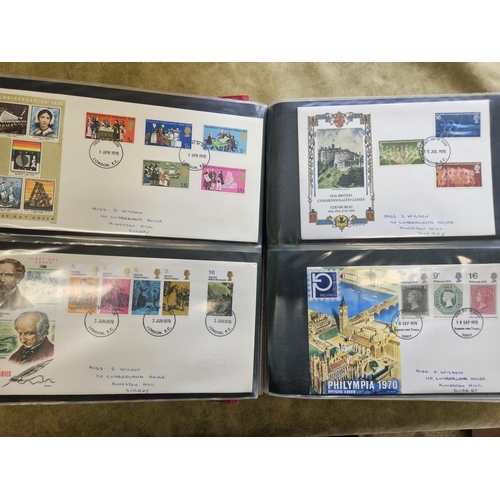 466 - A really good folio of British and Commonwealth first day Covers.