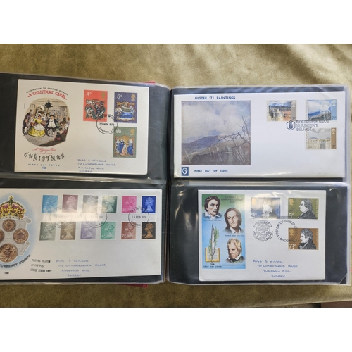 466 - A really good folio of British and Commonwealth first day Covers.