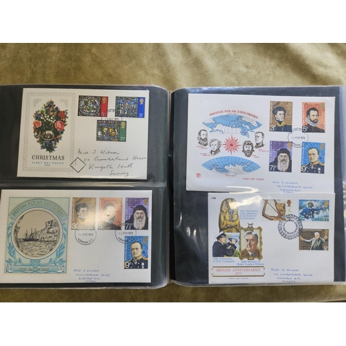 466 - A really good folio of British and Commonwealth first day Covers.