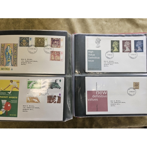 466 - A really good folio of British and Commonwealth first day Covers.