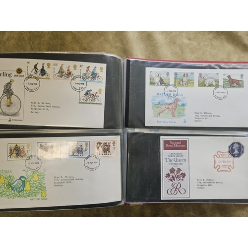 466 - A really good folio of British and Commonwealth first day Covers.