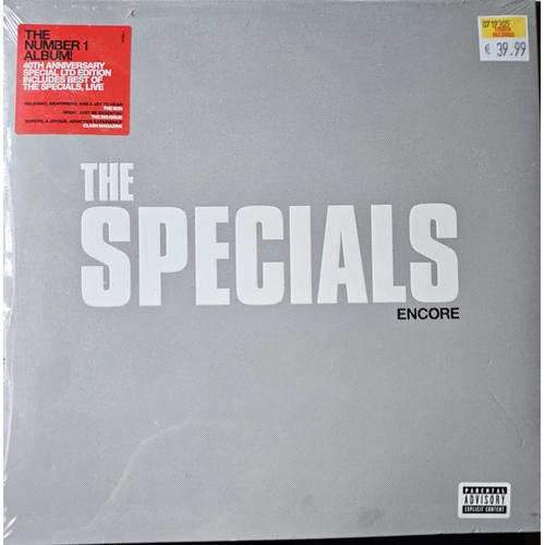 12 - The Specials, 'Encore' 40th Anniversary special edition double Vinyl LP as new with original celloph... 