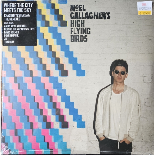 13 - Noel Gallagher's High Flying Birds 'Where the city meets the sky' Vinyl LP as new with original cell... 