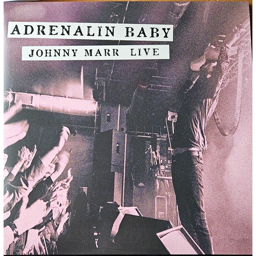 35 - Johnny Marr Live, 'Adrenalin Baby' double Pink Vinyl LP in very good condition.