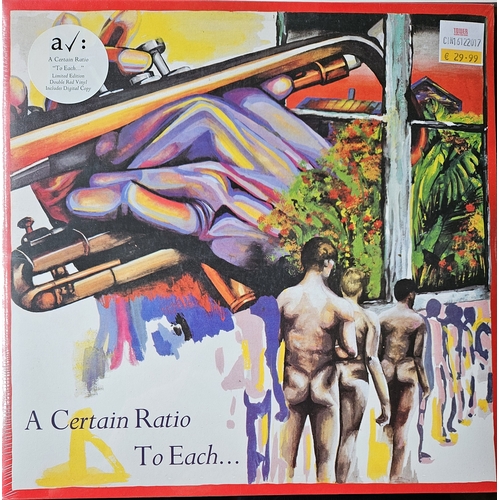 4 - A Certain Ratio 'To Each' double Vinyl LP as new with original cellophane wrapper.