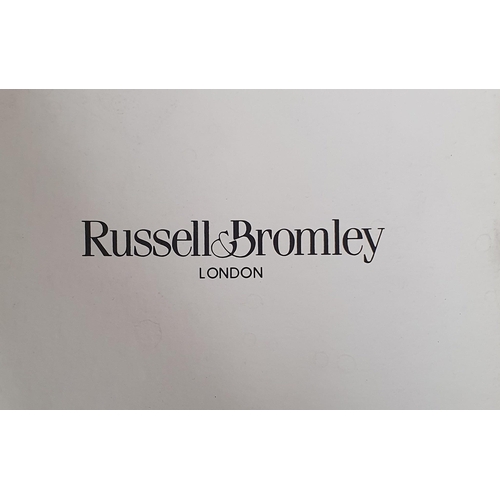 103 - A pair of Ladies Shoes by Russell & Bromley London. Black Leather. Pre-owned, as new. Size 39. Excel... 