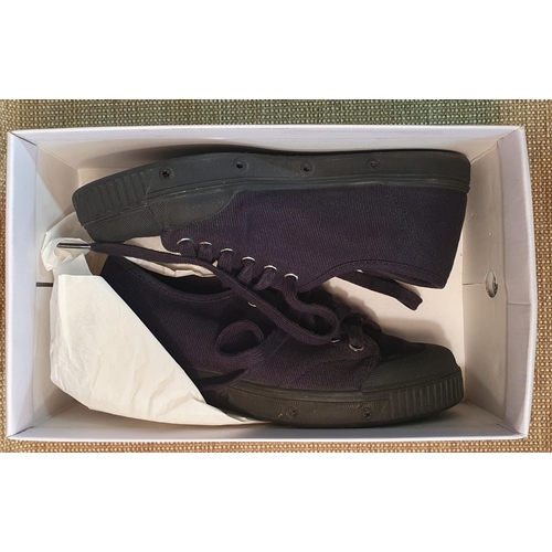 110 - A pair of Ladies Shoes by MHL. Black Canvas.
Pre-owned, as new. Size 39. Good condition. retails at ... 