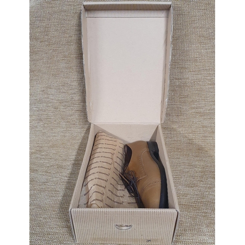 117 - A pair of Ladies Shoes by Armando D'alessandro Italy. Brown Leather.
Pre-owned, as new. Size 39. Exc... 