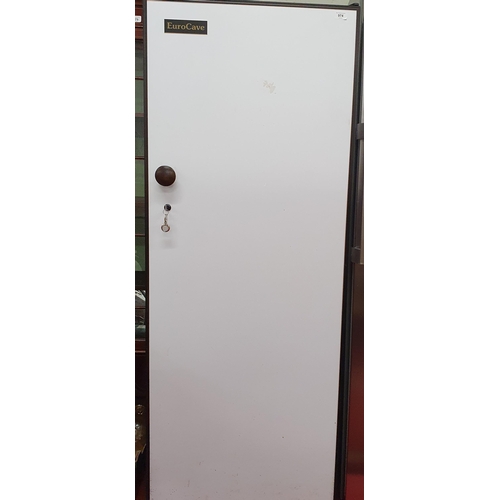 974 - A EuroCave wine Cooler/regulator.
H 173 x W 66 x D 69 cm approx.