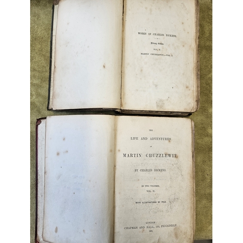 50 - Public General Acts in the reign of Queen Victoria 1870 & 1875 two volumes, three Charles Dickens no... 