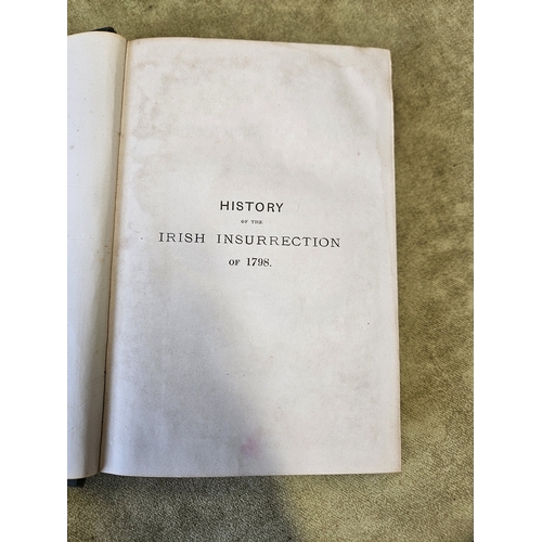 52 - History of the Irish Insurrection of 1798, Edward Hay R.I.A. Account of various battles fought betwe... 