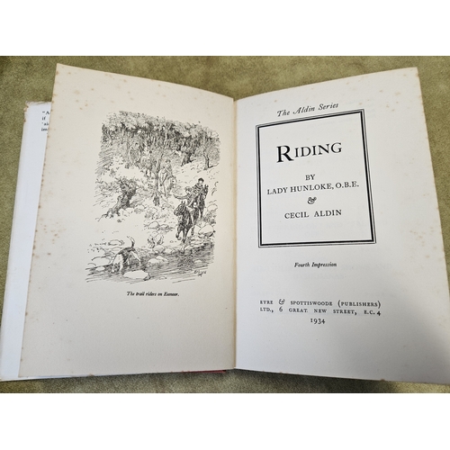 55 - McMillan's Magazine. 1864 & 65 along with Riding by Lady Hunloke and Cecil Aldin the Do's and Dont's... 