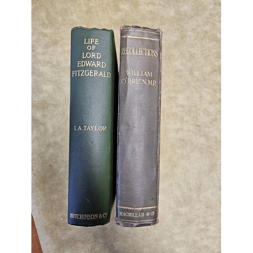 66 - Life of Lord Edward Fitzgerald with 16 illustrations -First Edition Hutchinson & Co 1903 along with ... 