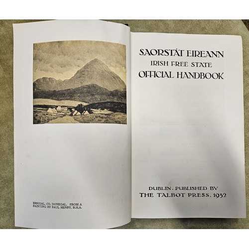 67 - Saorstat Eireann Official Handbook, Irish Free State Official Handbook, Edited by Bulmer Hobson- Fir... 