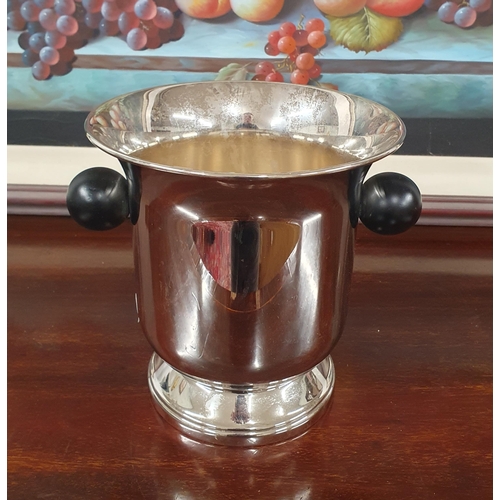 928 - A Silver Plated Ice Bucket.