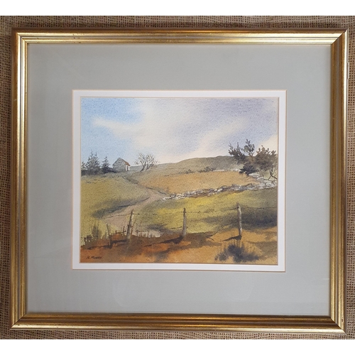 1281 - A pair of Watercolours of West of Ireland scenes by R. Moore, signed LL. 29 x 24 cm approx.