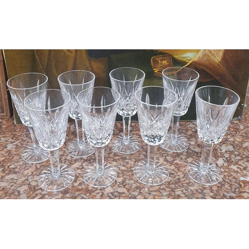 1289 - A set of six Waterford Crystal Liqueur Glasses.