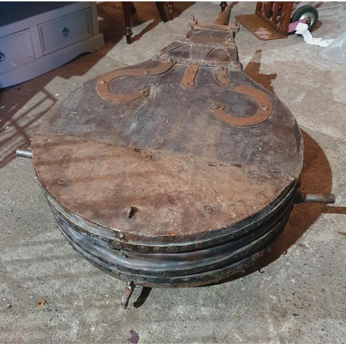 1430 - A 19th Century Bellows.
H 40 x L 150 x W 80 cm approx.