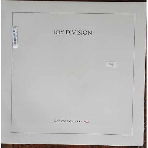 10 - Joy Division, 'Closer' 40th anniversary limited edition pressed on crystal clear 180g heavyweight Vi... 