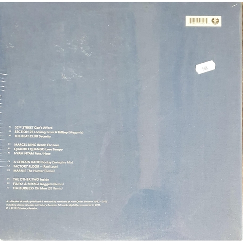 16 - New Order, 'Be Music' Vinyl LP as new with original cellophane wrapper.