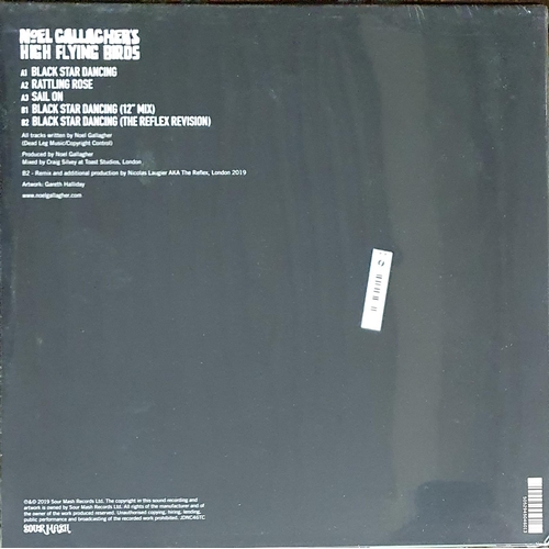 23 - Noel Gallagher's High Flying Birds, 'Black Star Dancing' Vinyl EP as new with original cellophane wr... 