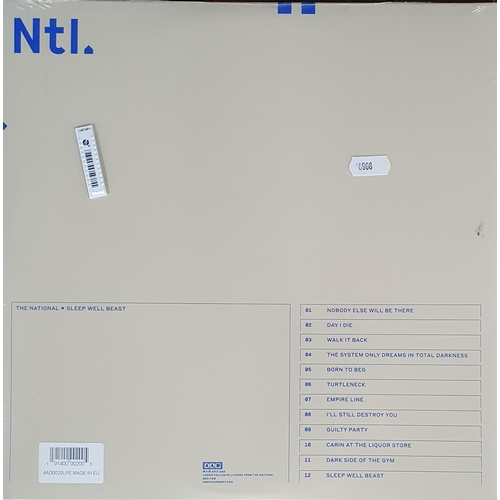 3 - The National 'Sleep Well Best' double Vinyl LP as new with original cellophane wrapper.