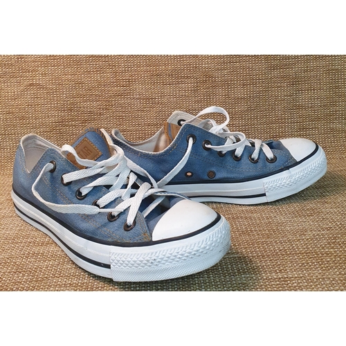 119 - A pair of Ladies Trainer by Converse All Star. New age Denim Blue. Pre-owned, as new, never worn. si... 