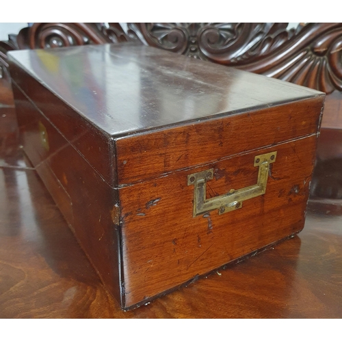 460 - An early 19th Century Mahogany Jewellery Box.
41 x 22 x H 16 cm approx.