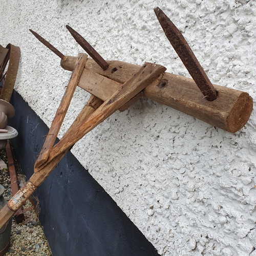 37 - An early 20th Century Hay Rake.