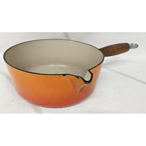 47 - A good Le Creuset Saucepan. 20 cm approx.