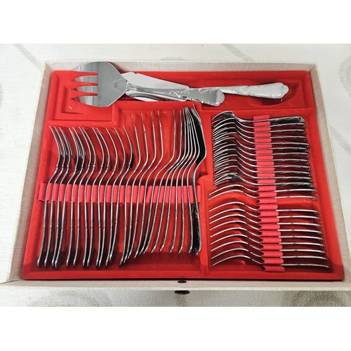 58 - A large cased set of Cutlery.